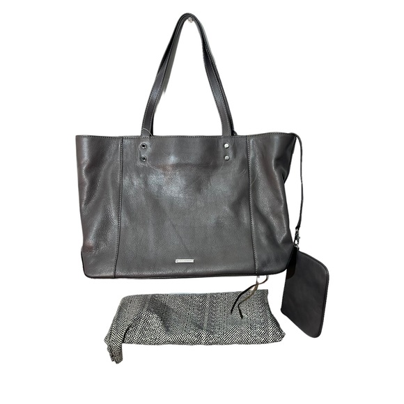 Rebecca Minkoff Leather Tan Toggle Tassel Tote Coin Purse and Dust Bag with tags - Picture 5 of 5